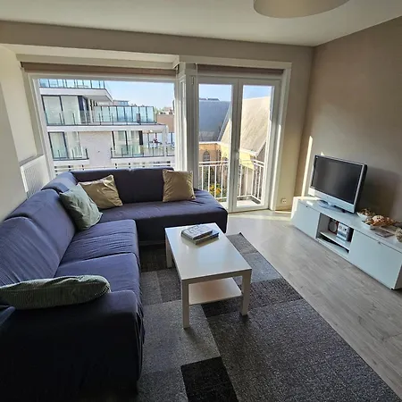 Cote A L'oostduinkerke Met Gratis Garage 아파트 *